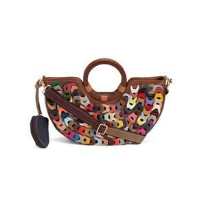 AMERILEATHER Multi Leather Boat Bag